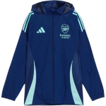 Adidas Arsenal Tiro 24 Visų orų striukė su gobtuvu Unisex Mėlyna IS9999 S