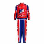 Ricky Bobby mar&scaron;kinėlių trumpomis rankovėmis ir kepurės rinkinys Lenktynių Cosplay kostiumas S