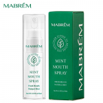 MABREM MINT MOUTH SPRAY Bakteriostatinis burnos priežiūros pur&scaron;kiklis, stabdantis blogą burnos kvapą, &scaron;varus burnos gaiviklis 1pcs