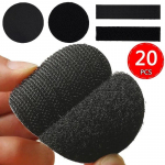 20 vnt. Kilimų tvirtinimo juosta Lipni automobilio grindų kilimėlio tvirtinimo lipdukai sofos pagalvėlės sofos kilimėlio patalynė kilimų neslystantis tvirtinimo lipdukas 20pcs juoda