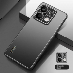 Aliuminio galinis dangtelis, skirtas Xiaomi 13 14 Pro Redmi Note 13 Mi 13T Pro 5G Poco X6 Pro fotoaparato smūgiams atsparus dangtelis for xiaomi 13T juoda