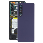 Originalus baterijos galinis dangtelis su fotoaparato objektyvu, skirtas Sony Xperia 1 III violetinė