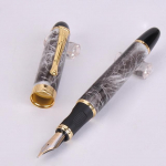 Nauji &bdquo;Jinhao X450 Luxury Dazzle Blue Fountain Pen&ldquo; auk&scaron;tos kokybės metaliniai ra&scaron;alo ra&scaron;ikliai biuro reikmenims, mokyklinėms reikmenims