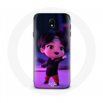 Coque pour Samsung Galaxy J7 2017 BTS TinyTAN Jin Animation - Maniacase