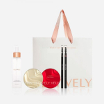 Velybly adhesive makeup 3-piece set, choose 2 types of adhesive fixer cushion, SPF50+PA++++/SPF50+PA+++, honey glow cushion No. 23 white
