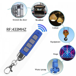 433mhz kopijavimo nuotolinio valdymo pultas RF 4 kanalų siųstuvas garažo vartų elektrinis vartų atidarytuvas Kopijavimo aparatas Klonavimo kodo valdiklis ABCD tipas CHINA