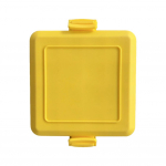 Mikrobangų krosnelės skrudintuvo sumu&scaron;tinių keptuvė Laiką taupanti mikrobangų krosnelėje naudojama skrudintuvo sumu&scaron;tinių keptuvė Mikrobangų krosnelės pusryčių aparatas desertiniams sumu&scaron;tiniams, pusryčiams geltona