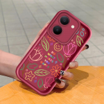 Mink&scaron;tas silikoninis kvadratinių kopėčių spausdinimo ra&scaron;tų telefono korpusas, pilnas dangtis, fotoaparatas, atsparus smūgiams, guminis dėklas, skirtas Vivo Vivo Y30G juoda