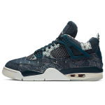 Air Jordan 4 Retro SE Sashiko Unisex Sportbačiai Mėlyni Deep-Ocean Sail CW0898-400 36.5