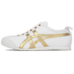 Onitsuka Tiger Mexico 66 Slip-On Balti Grynojo Aukso Unisex Sportbačiai 1183A962-102 37