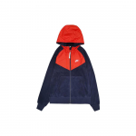 Nike Sportswear Dėlionės Dizaino Su Siuvinėtu Logotipu Gobtuvu Striukė Vyri&scaron;ka Vir&scaron;utinė Apranga Tamsiai Mėlyna CJ4542-451 L