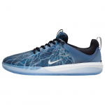 Nike Zoom Nyjah 3 SB Trouble at Home Unisex sportbačiai Mėlyni Juodi Balti FB2394-001 40