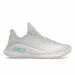 Under Armour Curry 4 Low FloTro April Showers Unisex sportbačiai Balti Mėlyni 3026620-100 44