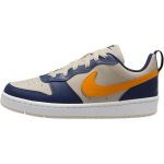 Nike Court Borough Low Recraft GS Vidurnakčio Mėlyna Apelsino Žievelė Vaikų Sportbačiai Mėlyna &Scaron;viesi-Medžio Rū&scaron;ies Ruda Balta DV5456-126 36