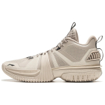 Li Ning Storm 2024 WNTR Cushioning Abrasion Resistant Rebound Grip High top Basketball Shoes Men's Beige ABFU051-3 40 white