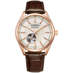 Laikrodis CITIZEN COLLECTION Mechaninis Automatinis Judėjimas Atsparus Vandeniui Rožinio Aukso Atviras Ciferblatas [CITIZEN] Vyri&scaron;kas NH9112-19A