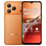 Blackview WAVE 7C 4G AI i&scaron;manusis telefonas 16GB+128GB 6.56 Android 16 5000mAh Mobilusis telefonas 4+64
