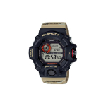 Casio G-SHOCK serija MASTER OF G Katės serija Saulės energija veikiantis &scaron;e&scaron;ių stočių radijo bangų atsparus Kvarcinis mechanizmas Dervos dirželis Japonų ir korėjiečių laikrodis GW-9400DCJ-1 pilka spalva