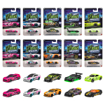 Hot Wheels Neon Speeders Įvairių transporto priemonių miniatiūrų dėžutė Žaislai nuo 10 metų, Automobiliai, 10, 3+, Daugiaspalvis, HLH72-986G gray