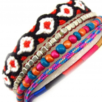 Les Tr&eacute;sors De Lily [K6542] - Bracelet Cr&eacute;ateur 'Katmandou' tutti frutti įvairiaspalvis