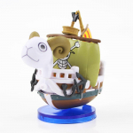 2Styles One Piece Linksmas tūkstantis saulėtų piratų valties modelis, mini laivas, kolekcinė lėlė Going Merry