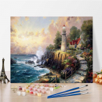 Menai &bdquo;Pasidaryk pats&ldquo; Tapyba pagal skaičius Deimantinė tapyba Skaičiai Tapyba Pomėgiai Aliejinė tapyba Skaitmeninė aliejinė tapyba Namų dekoras 40x50cm no frame