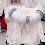 Moteri&scaron;ka rudens ir žiemos striukė Nauja sveriama stora audinė aksominė striukė Laisva striukė Moteri&scaron;ka striukė M