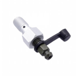 1vnt aliuminio motociklo stabdžių pagrindinio cilindro apkabos nuleidimo varžto nipelis M10x1,25 mm bandžo varžtas + dulkių dangtelis, universalus motociklas