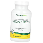 Kompleksas kovai su stresu, Mega-Stress Complex, Nature's Plus 30 skirtukas. (36375003) 90tab