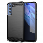 Anglies pluo&scaron;to TPU dėklas, skirtas Samsung Galaxy S8 S9 S10 Plus S22 S21 S20 Ultra FE Note 8 9 10 smūgiams atsparus buferis plonas telefono dėklas For Samsung S21 juoda