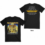 Iron Maiden Powerslave World Slavery Tour Tee Unisex mar&scaron;kinėliai S
