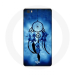 Coque pour Huawei P8 Lite Attrape r&ecirc;ve bleu