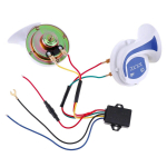 12V 150dB Garsiai klasikinio sraigės formos rago automobilinio garsiakalbio tono sirena, skirta transporto priemonei valčiai, motociklui, mikroautobusui