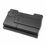 Automobilio variklio akumuliatoriaus dulkėms atsparus dangtelis, atsparus vandeniui, skirtas Skoda Kodiaq 2017 2018 2019 2020 2024 2024 Octavia 3 A7 MK3 5E Karoq juoda