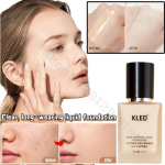 Kled Oil Control Concealer Foundation Lightweight, non-sticky makeup maintenance foundation for mixed oil skin, 1 piece, 02 LF100Fair complexion black