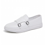 Vyri&scaron;ki personalizuoti pavasario ir rudens žemo profilio odiniai slip-on sportbačiai Size 40