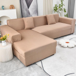 Universalus Elastingas Sofa Klojinių Užvalkalas - Vienspalvis, Atsparus Įbrėžimams, Apsauga keturiems sezonams Chaise Lounge klojiniams 5-Seater (305-360cm)