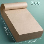 500 lapų juodra&scaron;tis, ra&scaron;omasis popierius, pie&scaron;imo popierius, bloknotas Skaičiavimo bloknotai Grafiko taisyklė Ta&scaron;kinė tinklelis, skirtas mokyklos biuro namų mokiniui 500 PCS Blank payment