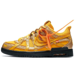 Off-White x Nike Air Rubber Dunk University Gold Unisex Kedai Juodi CU6015-700 36