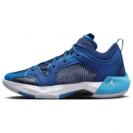 Air Jordan 37 Low Fraternity Unisex sportbačiai Mėlyni Karinio Mėlynumo Vidurnakčio Tamsiai Mėlyni DV9909-401 44