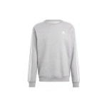 Adidas Essentials Fleece 3-Stripes Palaidinė Vyrams Vir&scaron;utiniai drabužiai Pilka IJ6470 XL
