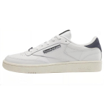 Reebok Club C 85 Balti Rytų pakrantės mėlyni Unisex sportbačiai Avalynė-Baltas kreida 100074163 40