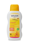 WELEDA Calendula Baby Milk Drėkinamoji emulsija visam kūnui Drėkinanti ir maitinanti &Scaron;velni kūdikių odai Žolelių Natūralios kilmės Ekologi&scaron;ka
