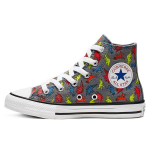 Converse Chuck Taylor All Star Patogūs auk&scaron;takulniai vaiki&scaron;ki drobės batai Animacinis dinozauras Vaiki&scaron;ki kedai 666200C 34