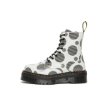 Dr. Martens Jadon Oda Patogūs Patvarūs Vidurio Blauzdos Batai Unisex Batai Balti Juodi 26882101 36