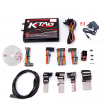 KTAG ECU Programatorius V7.020/2.25, Raudona PCB, 4 LED, Sujungiamas į tinklą, Neribotas naudojimas