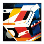 Obraz na pł&oacute;tnie abstrakcja alexandra exter 50x50 cm