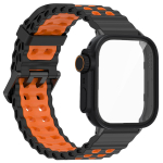 Jūrinis dirželis+PC dėklas, skirtas Huawei Watch Fit4 4 Pro, dviejų spalvų dirželis, keičiamas į Ultra dangtelį, skirtas Huawei Fit 3 i&scaron;maniajam laikrodžiui, priedai for Huawei Fit 4Pro