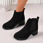 Platforminiai moteri&scaron;ki ankle boots Rudens Žiemos Mada Eleganti&scaron;ki Dirbtinės Odos Eleganti&scaron;ki Lakoni&scaron;ki Užtrauktukas Vienspalviai Auk&scaron;takulniai Moteri&scaron;ki Trumpi Batai 35 red