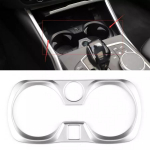 BMW 3 serijos G20 G28 ABS automobilių aksesuarams skirtas centrinis vandens puodelio laikiklio valdymo skydelio dangtelio apdaila su ABS chromo apdaila Chrome plated
